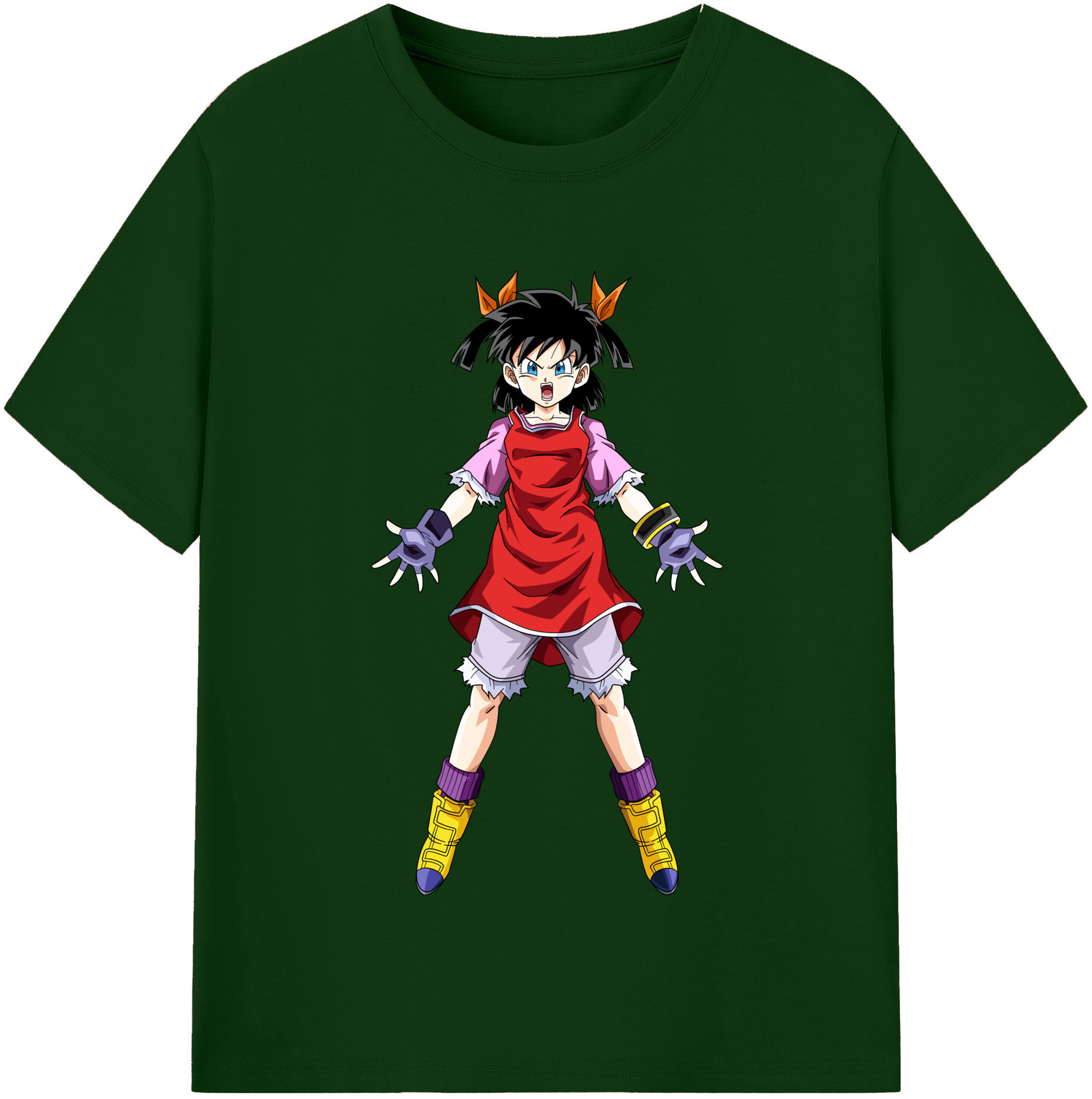 （画像用） ドラゴンボール パン DRAGON BALL Pan 綿100％半袖Tシャツ（フロントプリント）